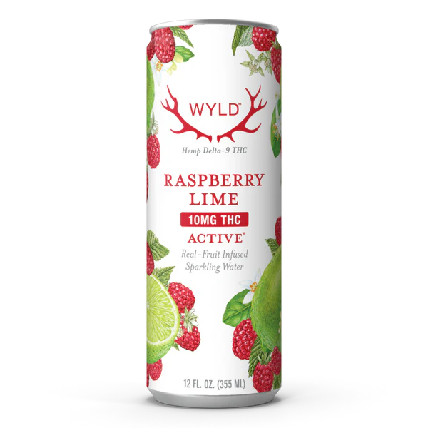 Raspberry Lime Sparkling Beverage (4-pack)