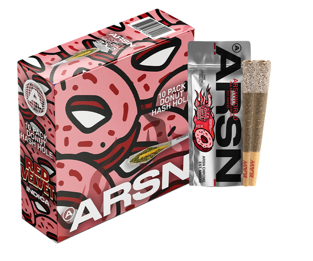 Double Donut Hashole 2x2 Red Velvet