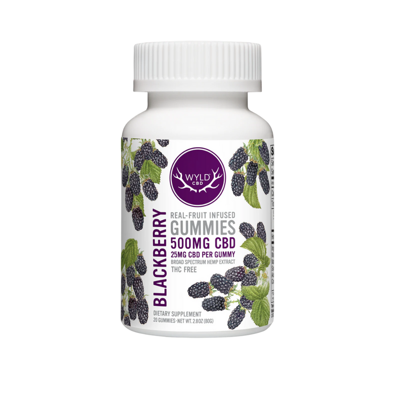 Blackberry Gummies 500mg (20ct)
