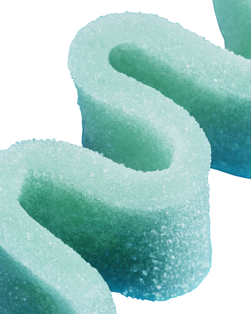 Blueberry Lemon Drop Belts 100mg