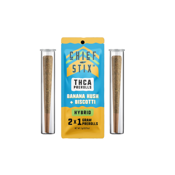 Banana Kush x Biscotti Pre-Rolls (2-Pack)