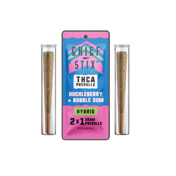 Huckleberry x Bubblegum Pre-Rolls (2-Pack)
