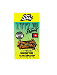 Litty Pineapple Paradise vape cartridge packaging on a white background