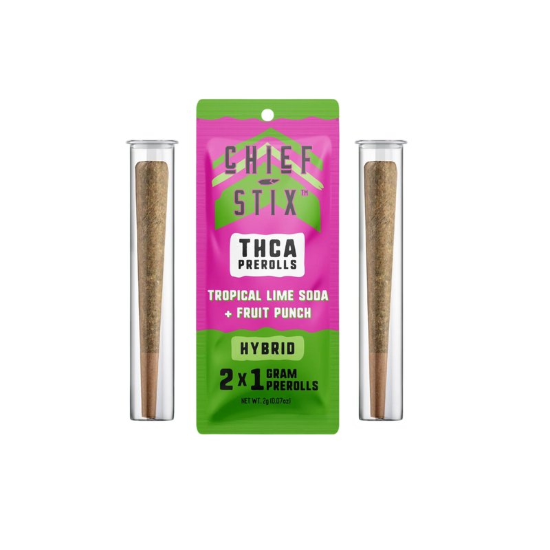 Tropical Lime Soda x Fruit Punch Pre-Rolls (2-Pack)