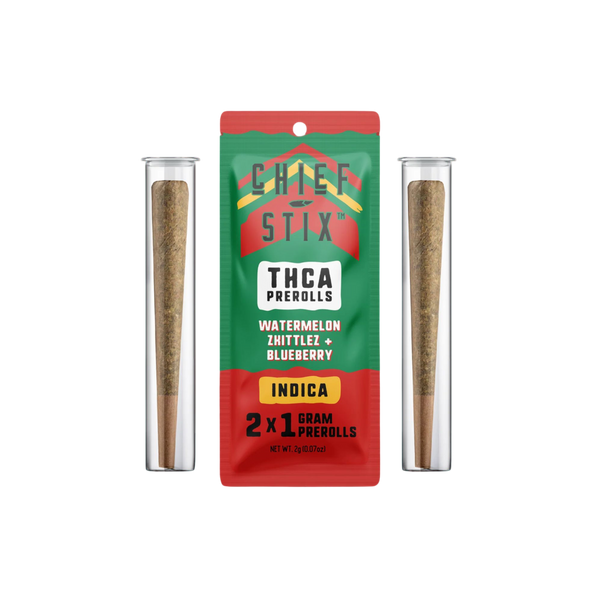 Watermelon Zkittlez x Blueberry Pre-Rolls (2-Pack)