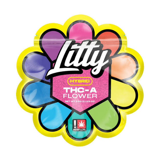 Litty Lemon Cherry Gelato THCa Flower 3.5g